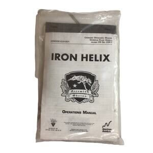 Sealed 1993 Iron Helix CD-Rom Windows PC Computer Game w/ operation manual 907A